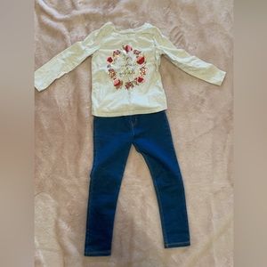Cat & Jack outfit for toddler girls 4T